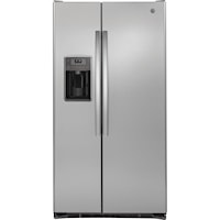 Ge(R) 21.9 Cu. Ft. Counter-Depth Side-By-Side Refrigerator