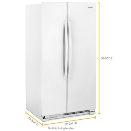 Whirlpool Side By Side Refrigerator