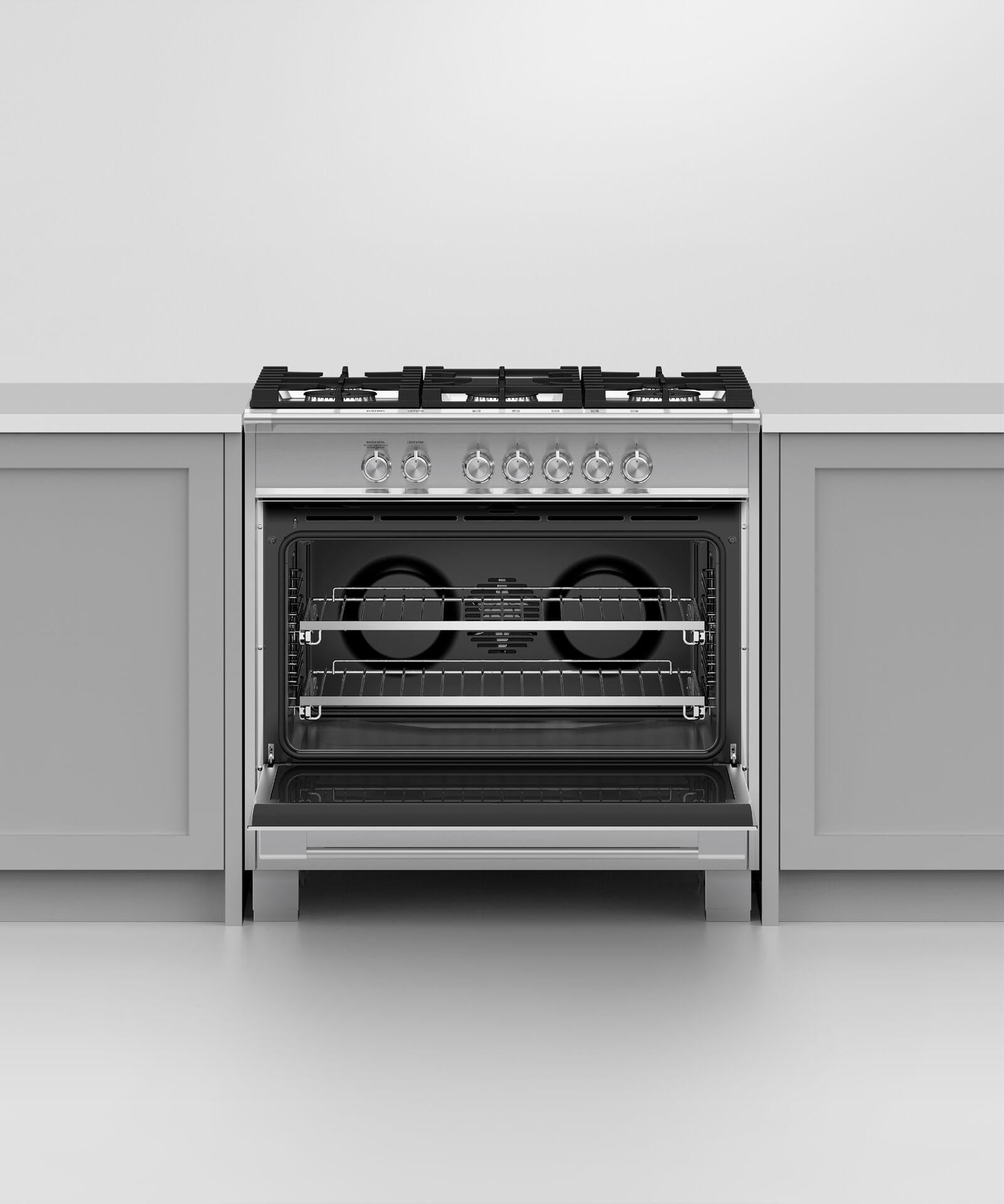 Fisher and Paykel Gas Ranges 36" And Larger Free Standing Gas Range