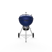 Master-Touch Charcoal Grill 22" - Deep Ocean Blue