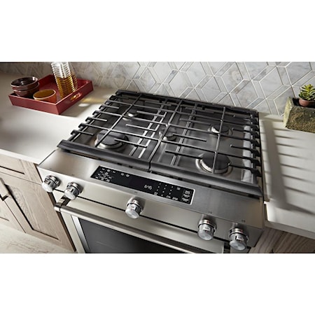 KitchenAid Slide In Gas Range