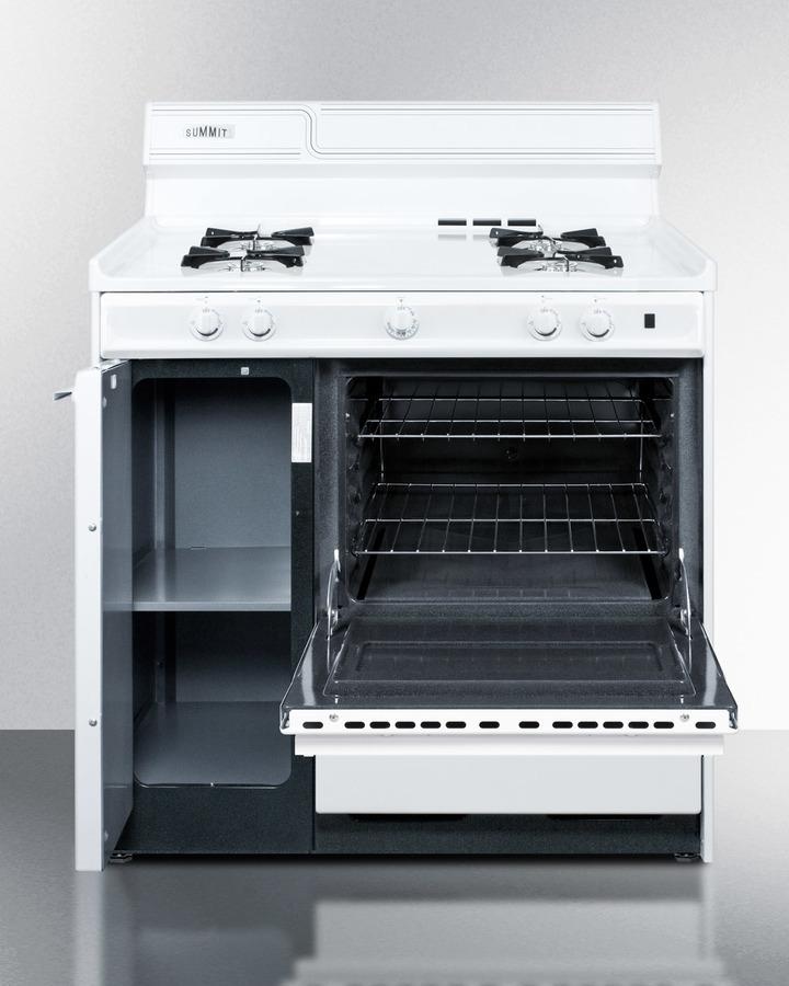 36" And Larger Free Standing Gas Range