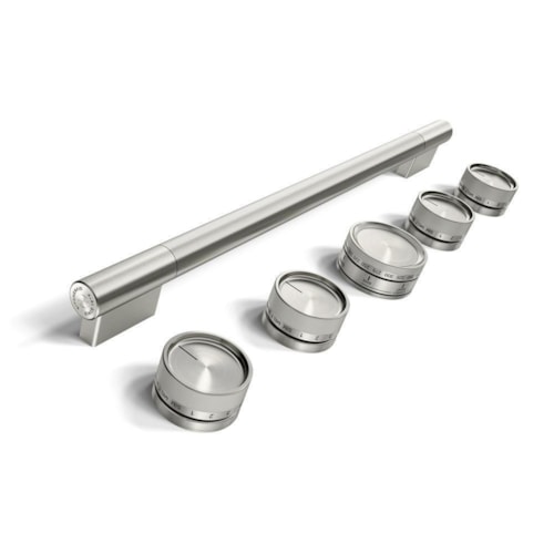 Stainless Steel Handle And Knob Hardware Accessory Kit For Kitchenaid® 30" Commercial-Style Induction Range