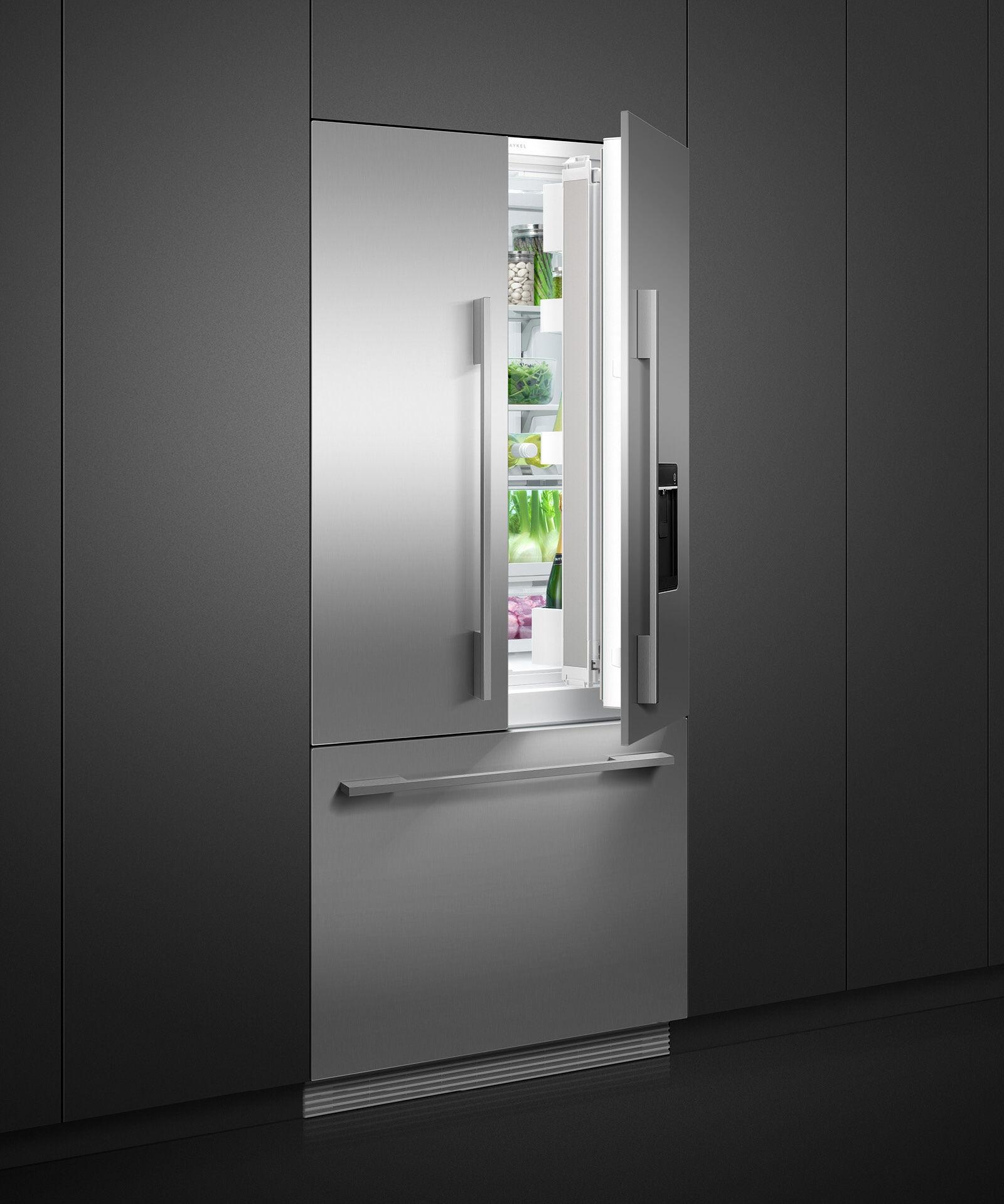 Fisher and Paykel Refrigerators French Door Built In Refrigerator