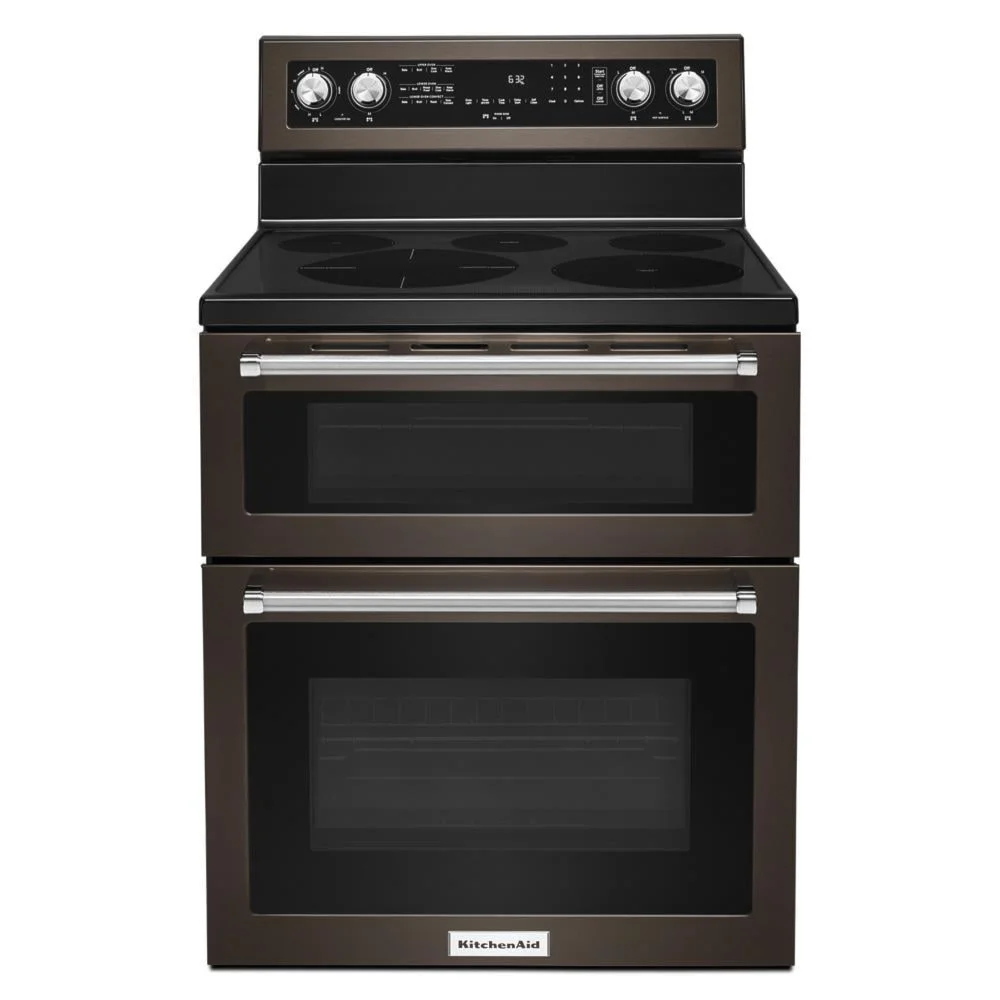 KITCHENAID 30'' Electric Double Oven Convection Range SS - KFED500ESS