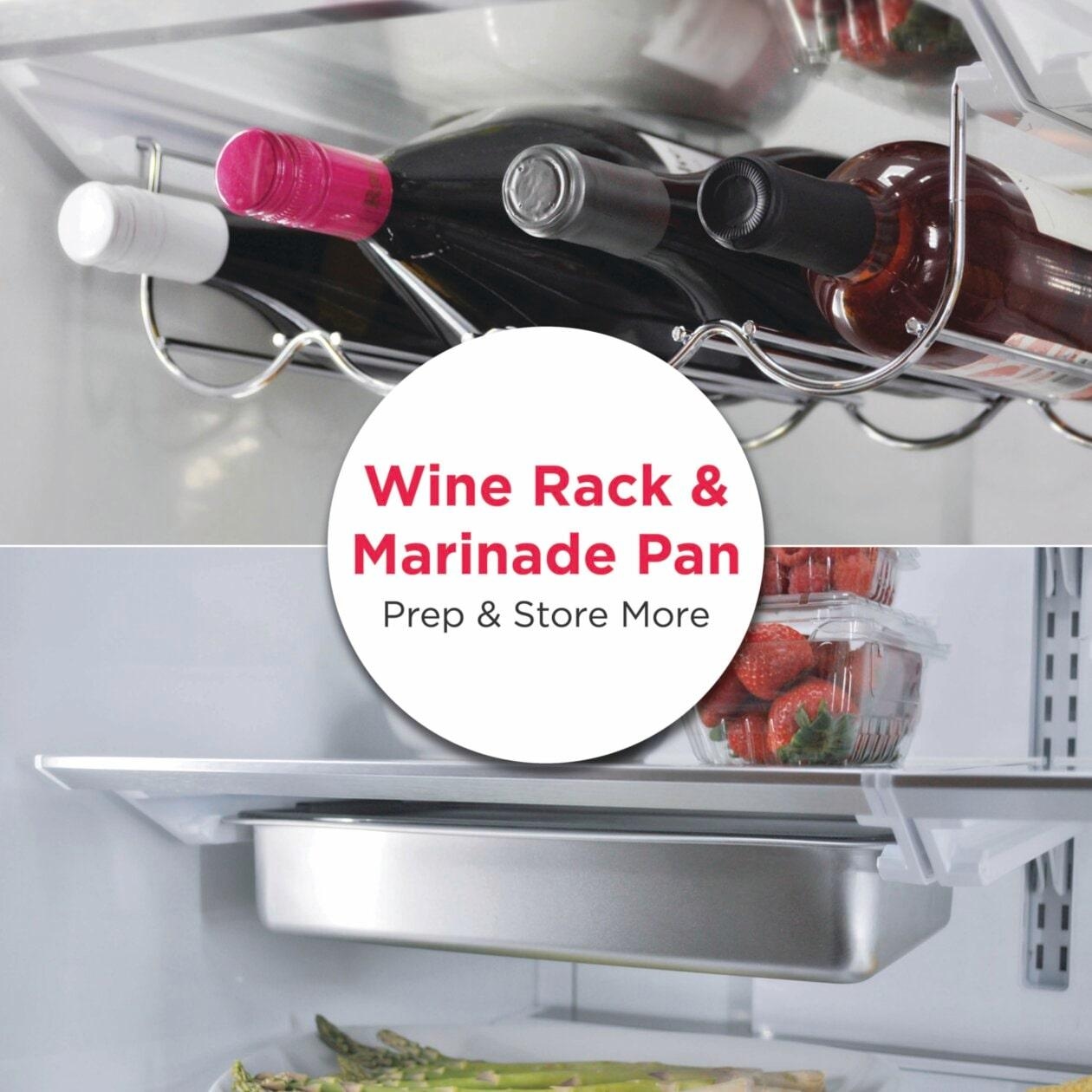 Frigidaire Side-By-Side Refrigerators French Door Freestanding Refrigerator