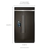 KitchenAid Refrigerators Side By Side Built In Refrigerator