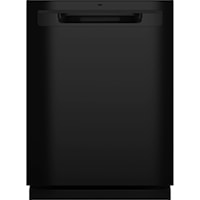 Ge(R) Energy Star(R) Top Control With Plastic Interior Dishwasher With Sanitize Cycle & Dry Boost