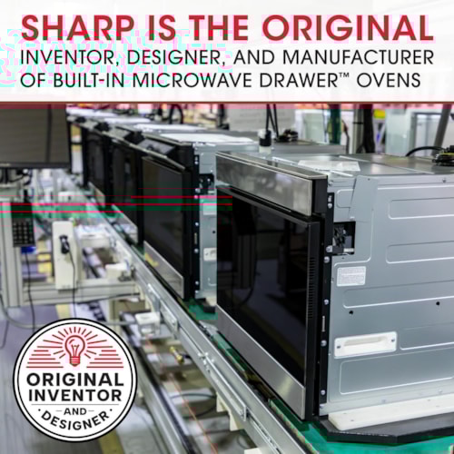 Sharp Appliances Smart Radiant Rangetop with Microwave Drawer Oven