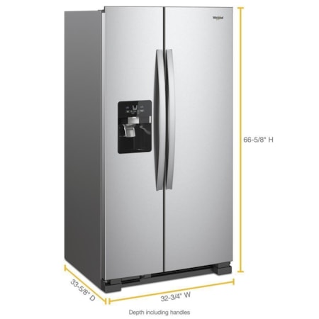 Side By Side Freestanding Refrigerator