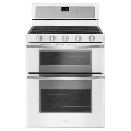 Whirlpool 6.0 Cu. Ft. Gas Double Oven Range With Ez-2-Lift™ Hinged Grates