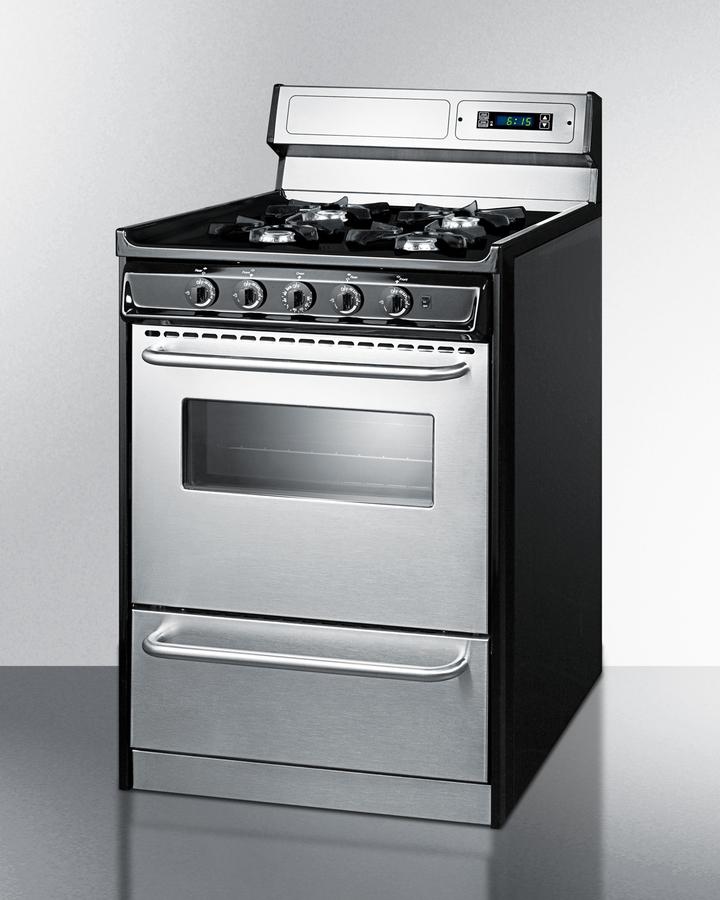 24" Free Standing Gas Range