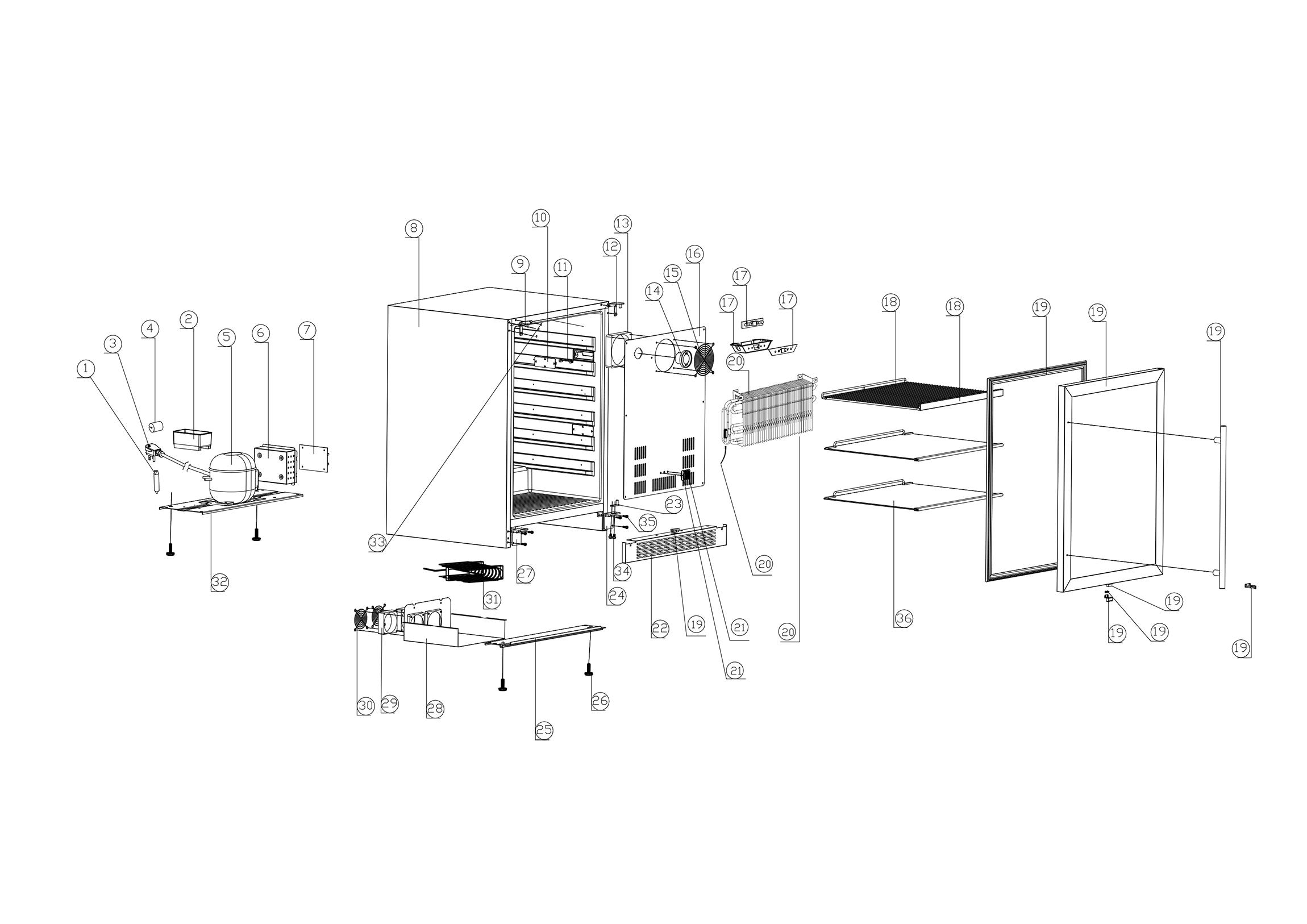 Specialty Refrigerator