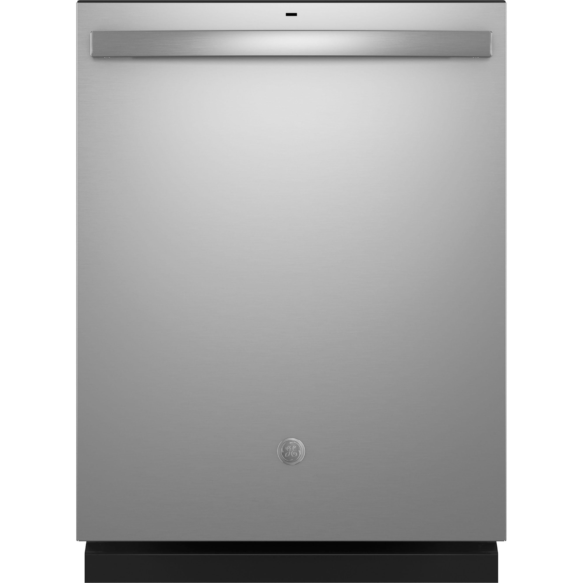 GE Top Control with Plastic Interior Dishwasher with Sanitize Cycle & Dry Boost Stainless Steel