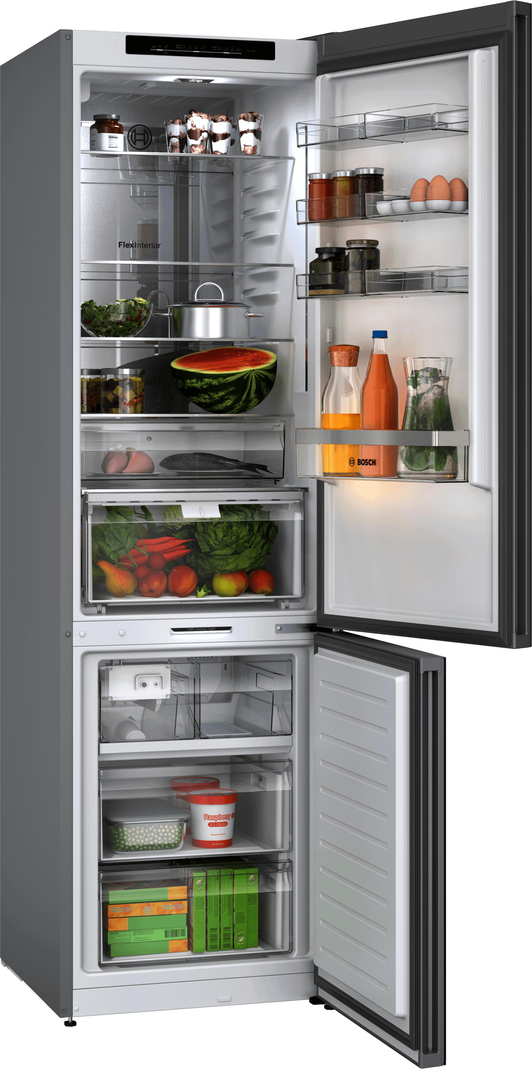 Bosch Refrigerators Bottom Freezer Freestanding Refrigerator