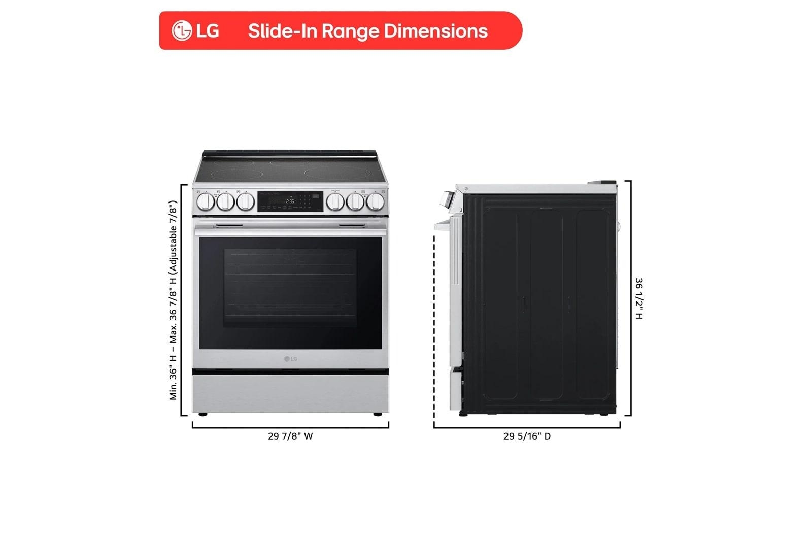 LG Electric Ranges Slide In Electric Range