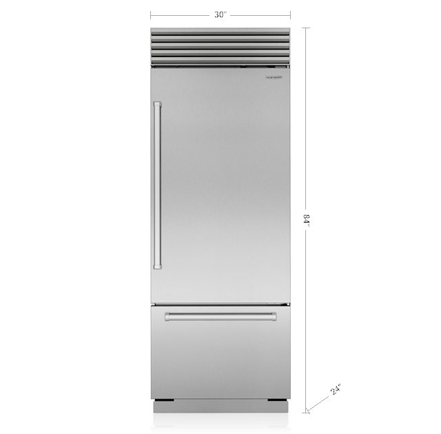 Sub-Zero Bottom Mount Refrigerator