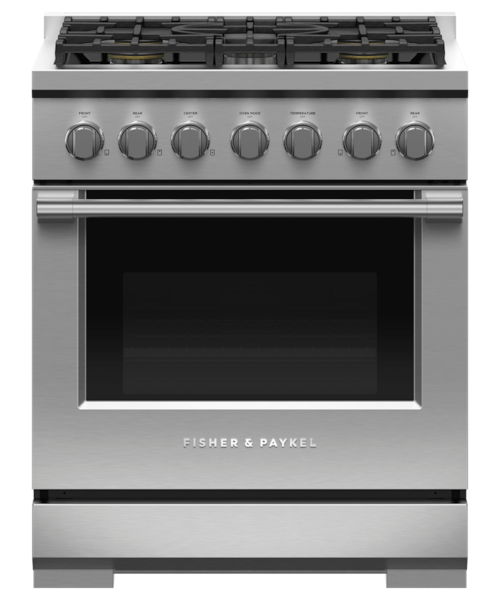 30" Series 7 Professional 5 Burner Gas Range