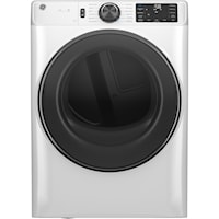 Ge(R) Energy Star(R) 7.8 Cu. Ft. Capacity Smart Front Load Gas Dryer With Steam And Sanitize Cycle
