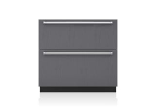 36" Designer Refrigerator Drawers With Air Purification - Panel Ready
