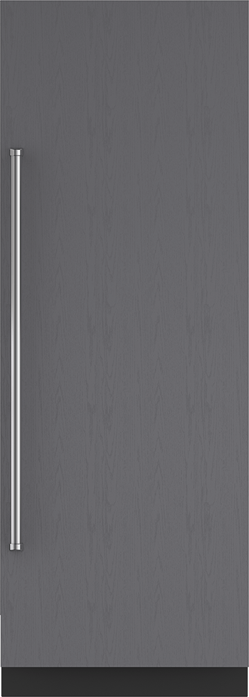 30" Designer Column Freezer With Ice Maker - Panel Ready