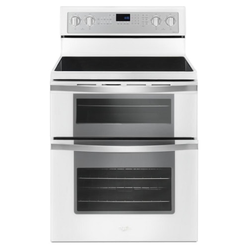 Whirlpool 6.7 Cu. Ft. Electric Double Oven Range With True Convection