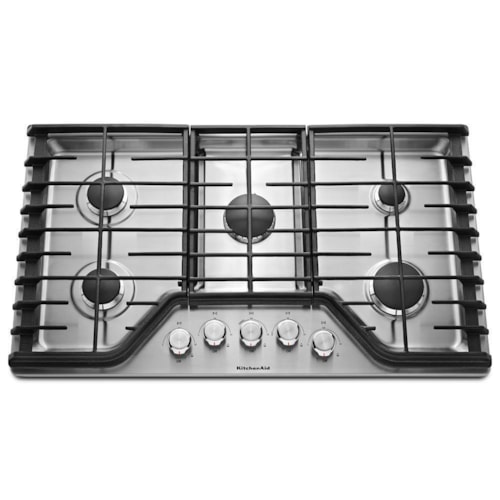 KitchenAid 36" 5-Burner Gas Cooktop