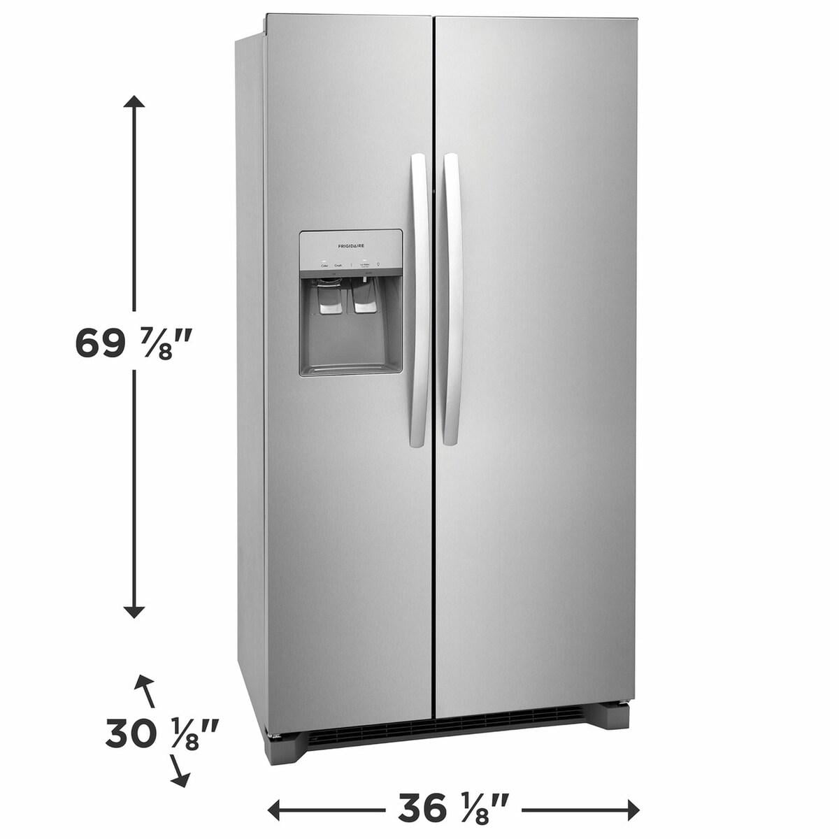 Side By Side Freestanding Refrigerator