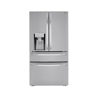 30 cu ft. Smart French Door Refrigerator with Craft Ice(TM) & Full-Convert(TM) Drawer
