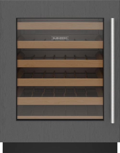 24" Designer Undercounter Ada Height Wine Storage - Panel Ready