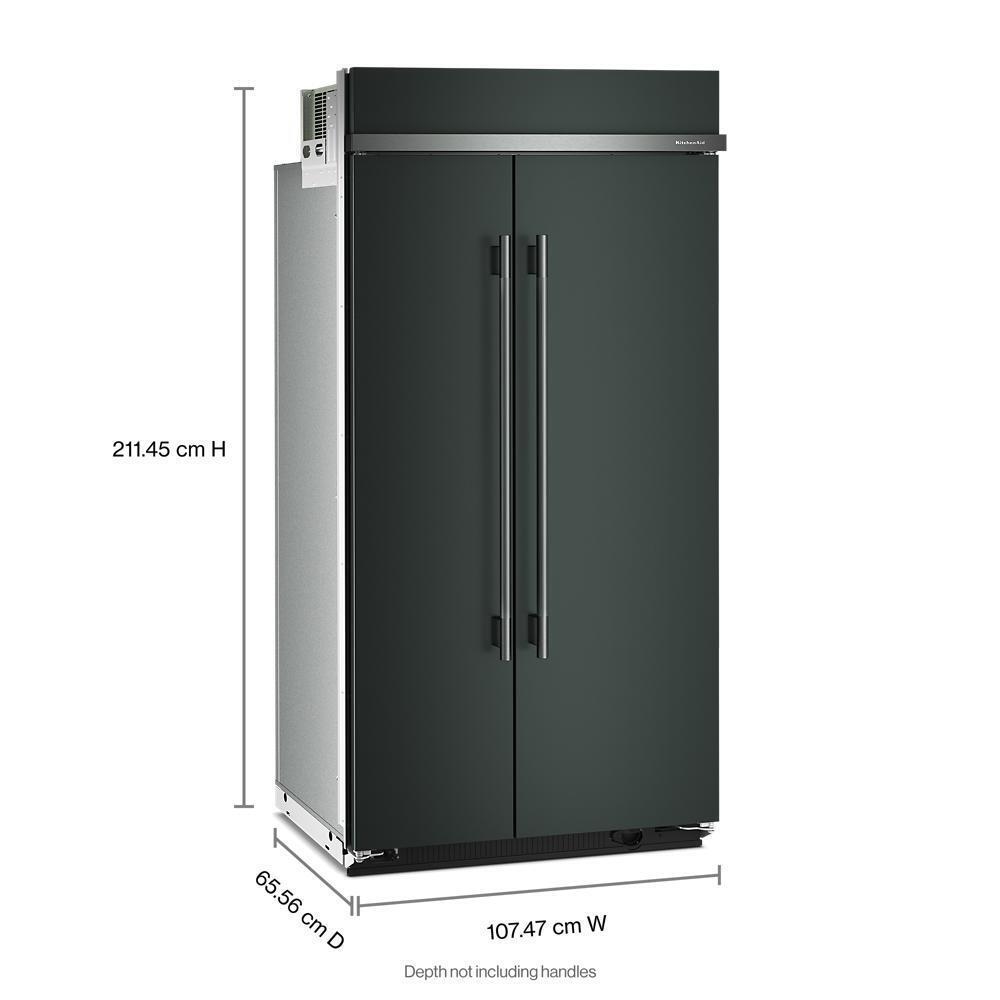 KitchenAid Refrigerators Side By Side Built In Refrigerator