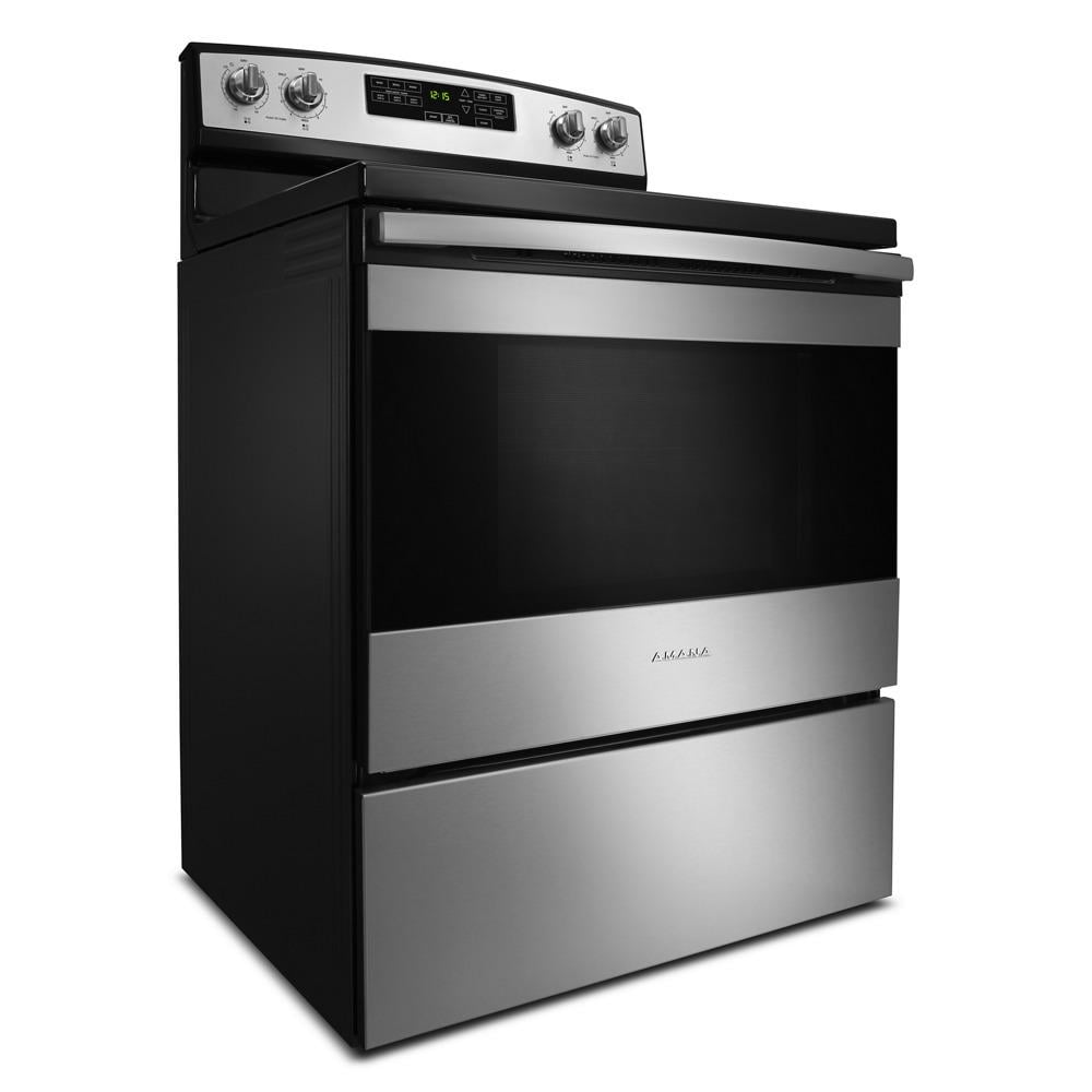 Amana AER6603SFS 30inch Electric Range with SelfClean Option Simon