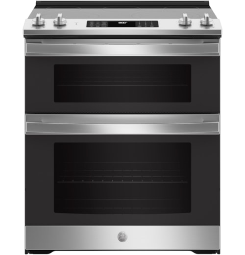 Ge 30" Slide-In Electric Convection Double Oven Range