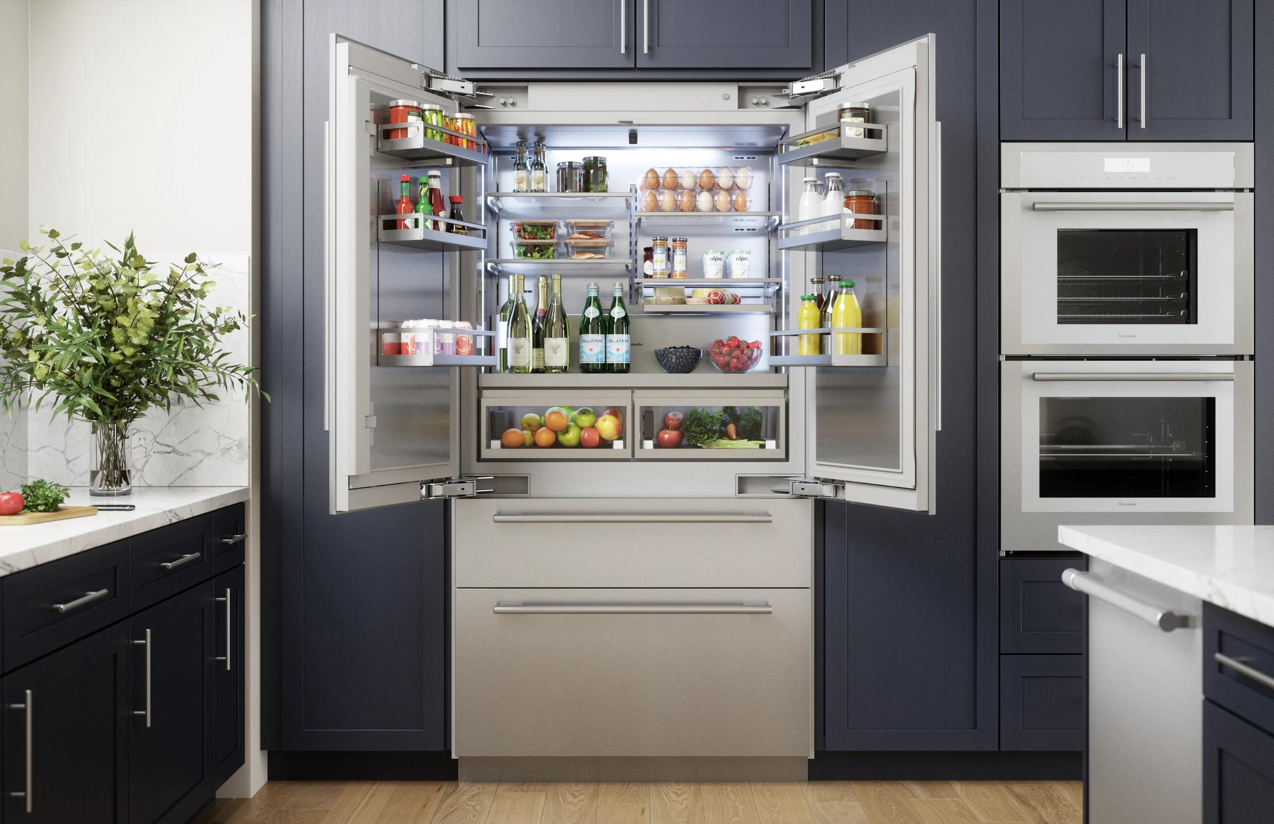 French Door Built In Refrigerator