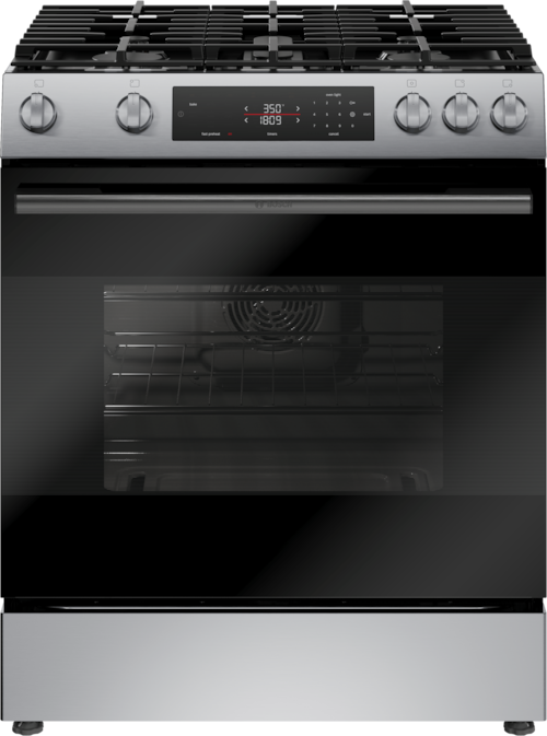 100 Series, Freestanding Gas Cooker, Stainless Steel