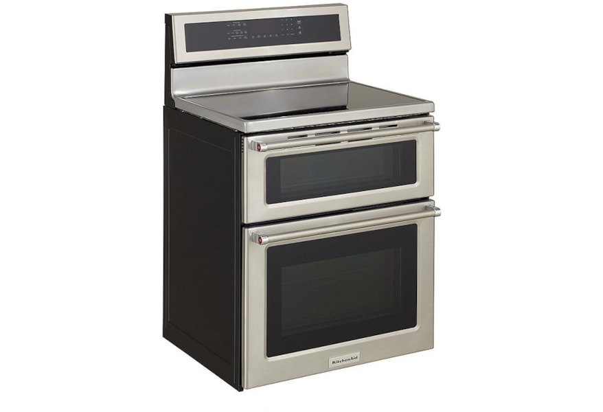 KitchenAid KFID500ESS 30-Inch 4-Element Induction Double Oven ...