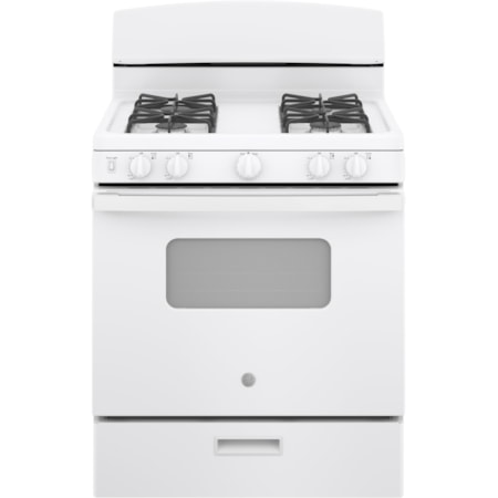 30" Free Standing Gas Range