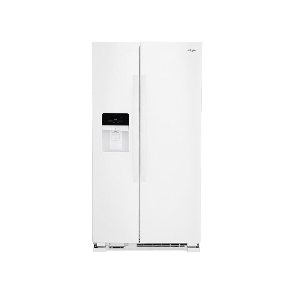 Whirlpool WRS555SIHW 36inch Wide SidebySide Refrigerator 25 cu. ft