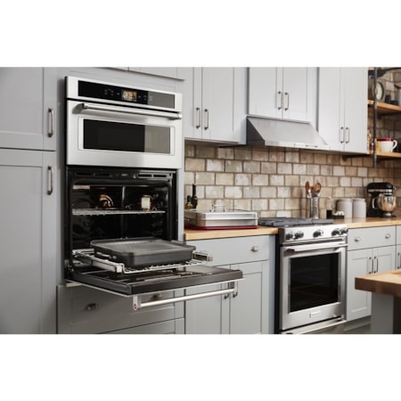 KitchenAid Electric Oven And Microwave Combo