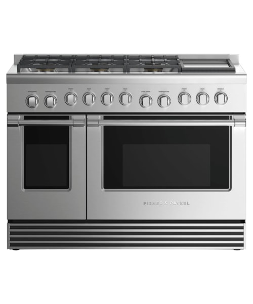 48" Series 9 Professional Dual Fuel 6 Burner With Griddle Range
