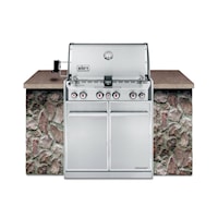 Summit(R) S-460(Tm) Lp Gas Grill - Stainless Steel