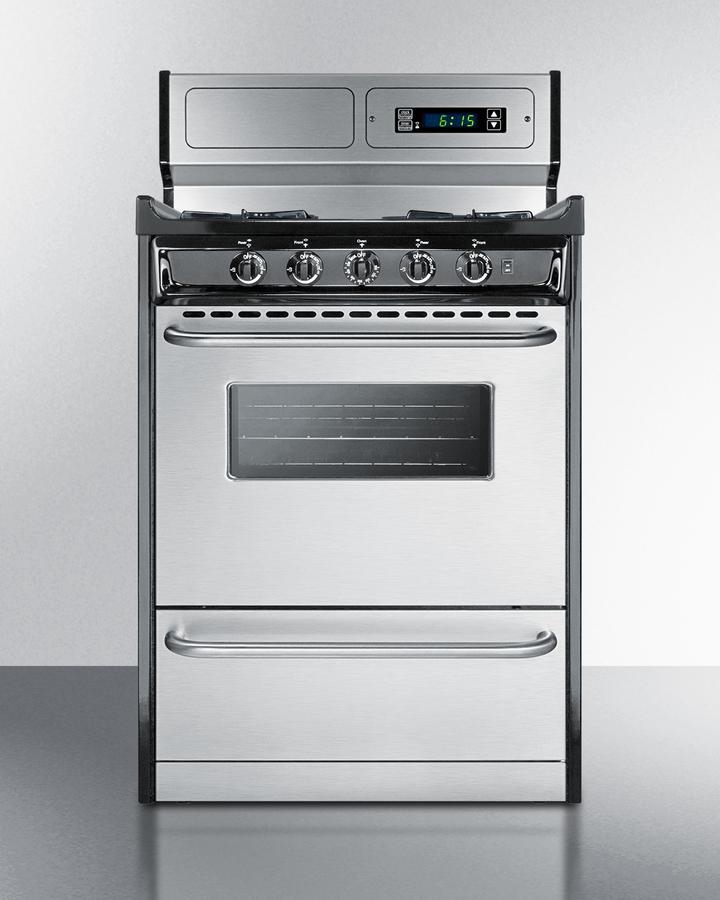 24" Free Standing Gas Range