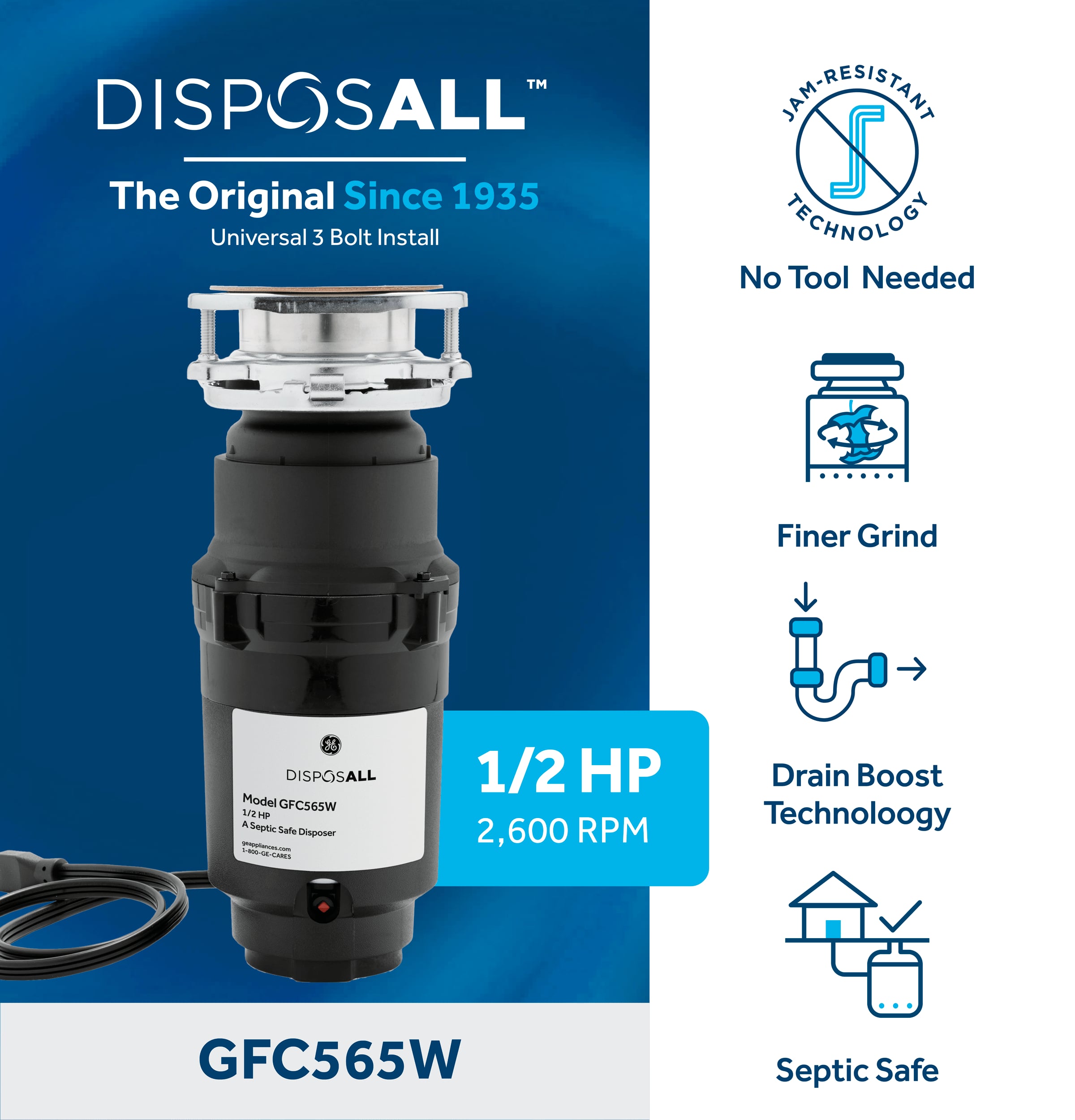 GE Appliances Garbage Disposal