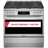 Frigidaire Gallery 36" Gas Range With Air Fry