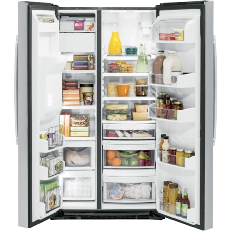 Side By Side Freestanding Refrigerator