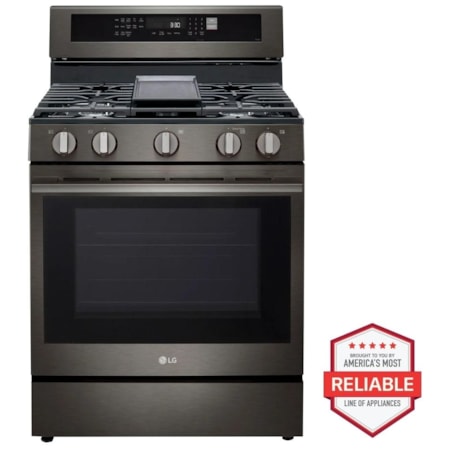 30" Free Standing Gas Range