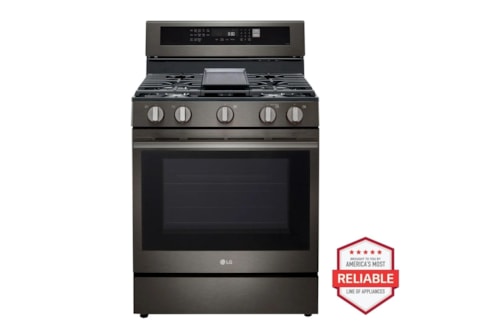 6.3 Cu. Ft. Smart Wi-Fi Enabled Probake Convection® Gas Range With Air Fry & Easyclean®