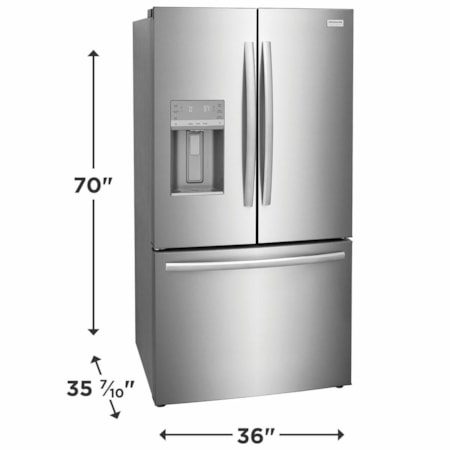 French Door Freestanding Refrigerator