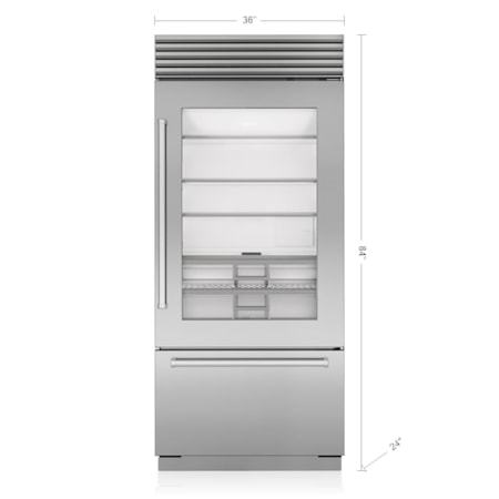 Bottom Freezer Built In Refrigerator