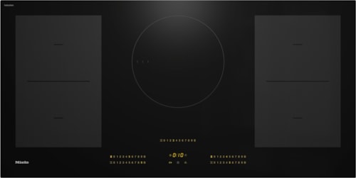 Km 7755 Fl - 42-Inch Induction Cooktop, Operated With Its Own Controls With 2 Powerflex Cooking Areas For Maximum Performance